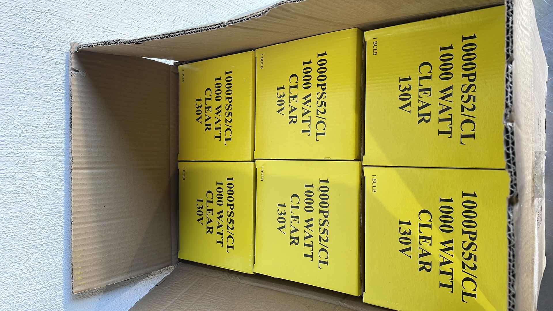 Photo 1 of PS 52 SHAPE 130V 1000W E39 CLEAR 7 PCS