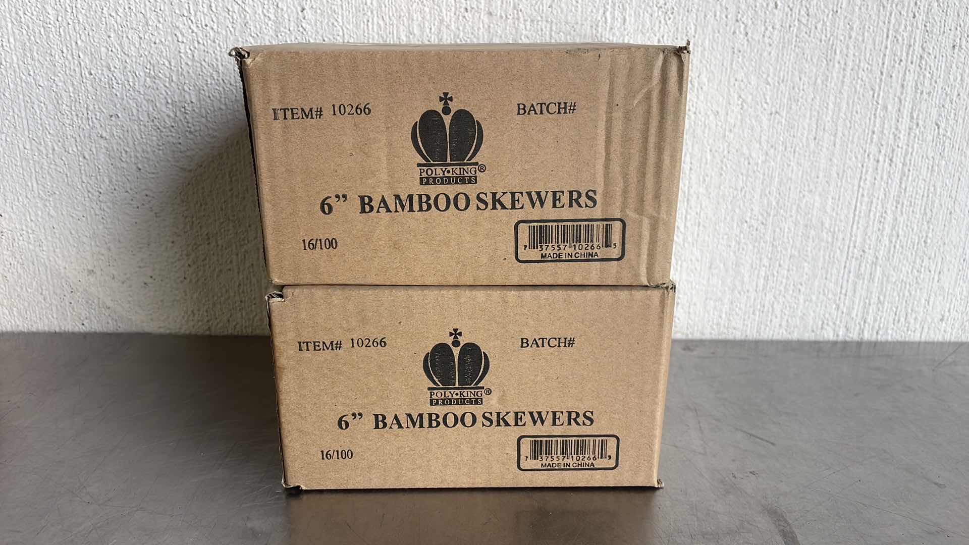 Photo 1 of 6” BAMBOO SKEWERS 2 CASE 1600 PER CASE