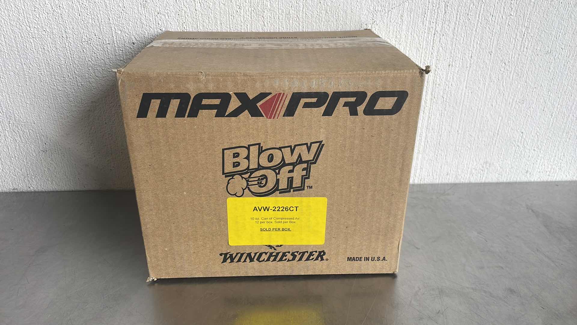 Photo 2 of CASE OF 12 MAXPRO BLOW OFF DUSTER 10 OZ. CAN AIR