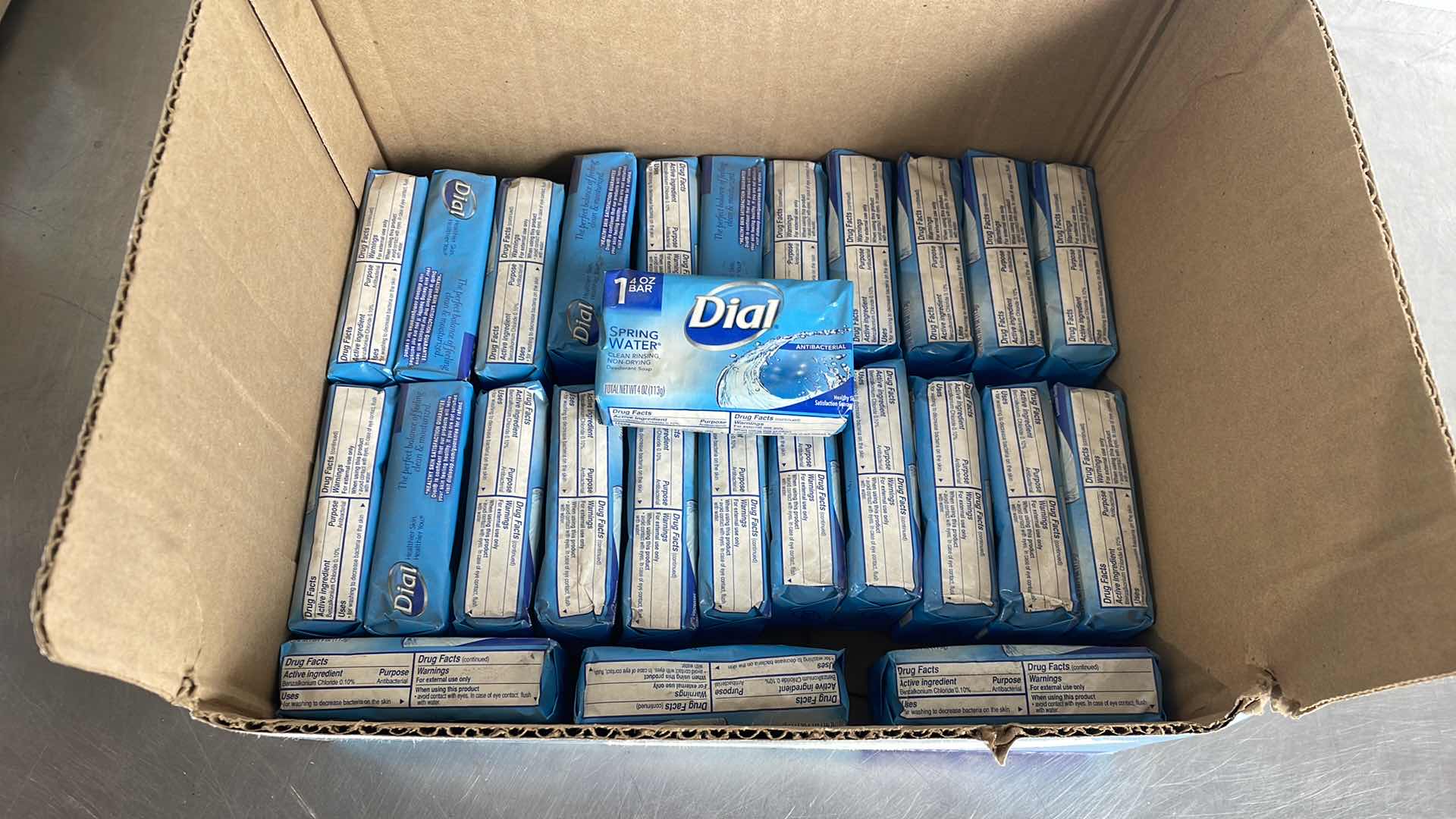 Photo 1 of DIAL SPRING WATER BAR SOAP 26-4 OZ BARS