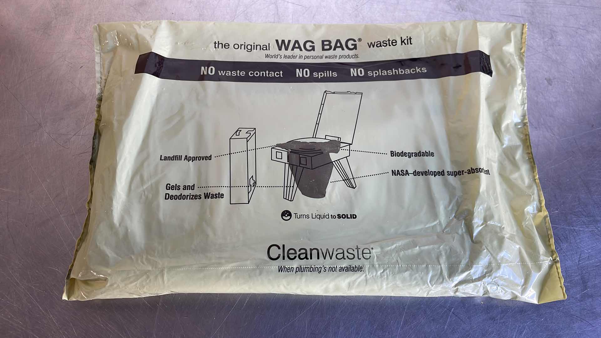 Photo 1 of CLEANWASTE THE ORIGINAL WAG BAG WASTE KIT 100CT
