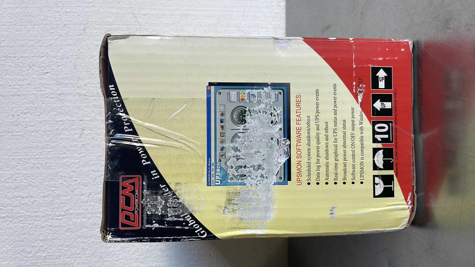 Photo 1 of POWERCOM UPS KING CS SERIES KIN-425CS EMERGENCY POWER PROTECTION 6 OUTLET