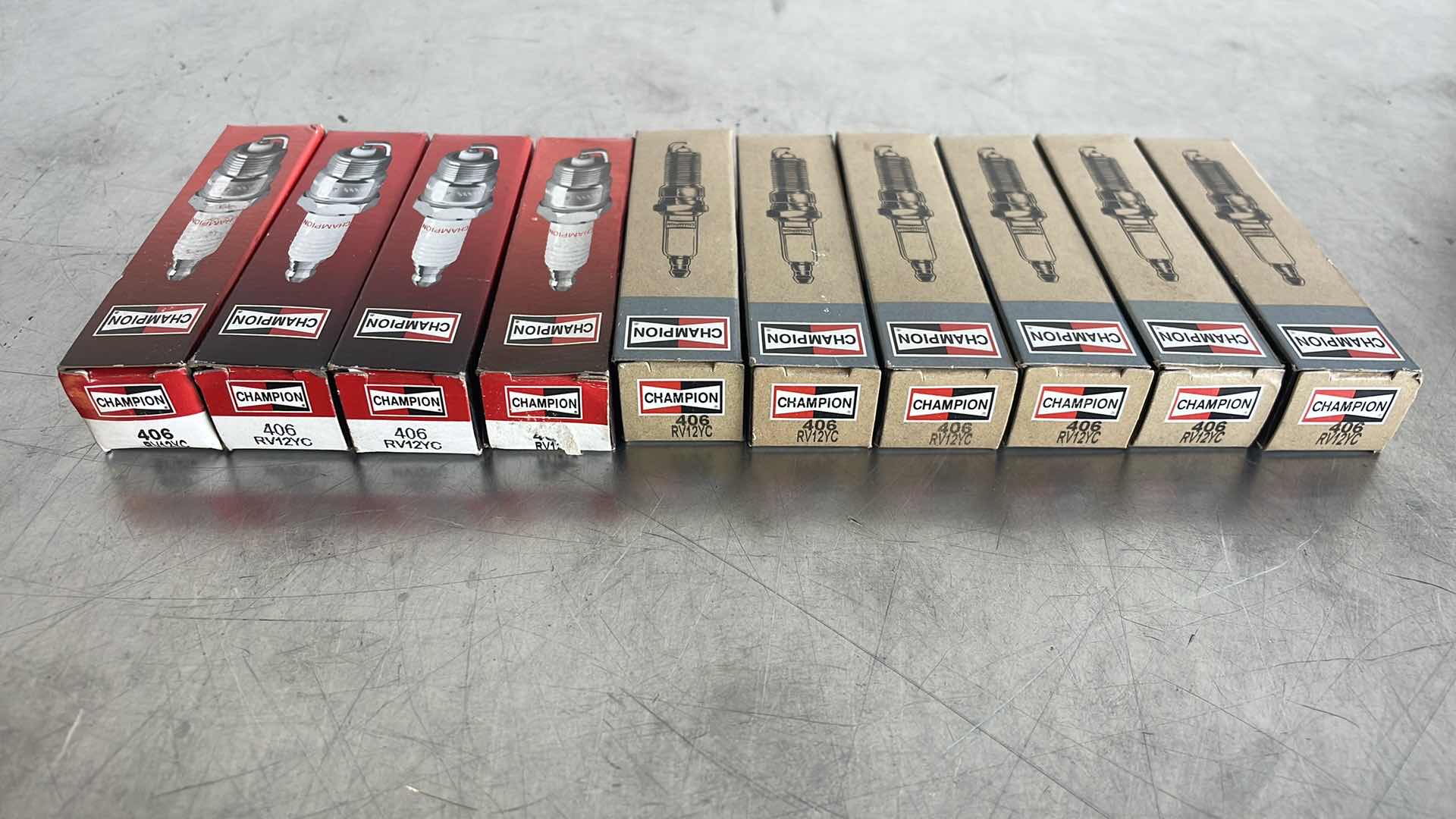 Photo 1 of CHAMPION COPPER PLUS 406 SPARK PLUG - RV12YC (10PCS)