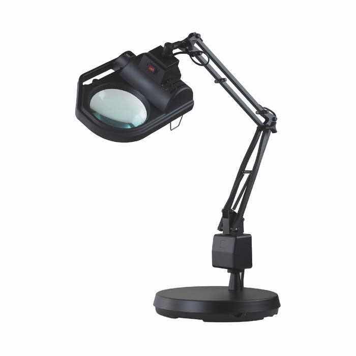 Photo 1 of ELECTRIX 7428-3D 1.75X MAGNIFICATION, 3 DIOPTERS, 30" REACH, CLAMP BASE MAGNIFYING LAMP
