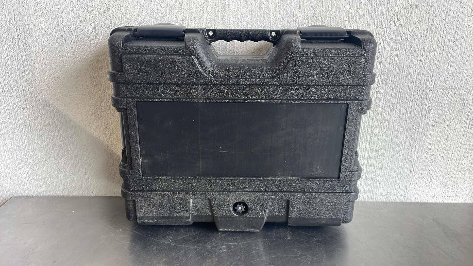 Photo 1 of 19" X 16" PELICAN-STYLE PROTECTIVE CASE WITH INTERIOR FOAM PADDING BLACK