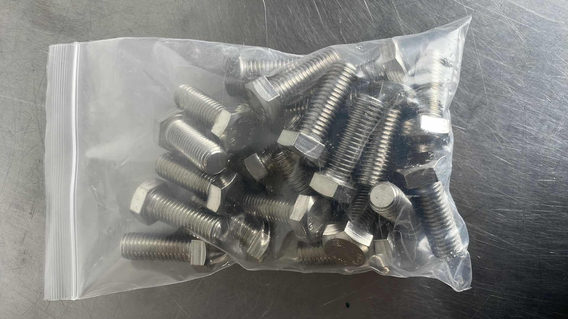 Photo 2 of 5/8”-11 x 1-3/4” STAINLESS STEEL BOLTS 25 PCS
