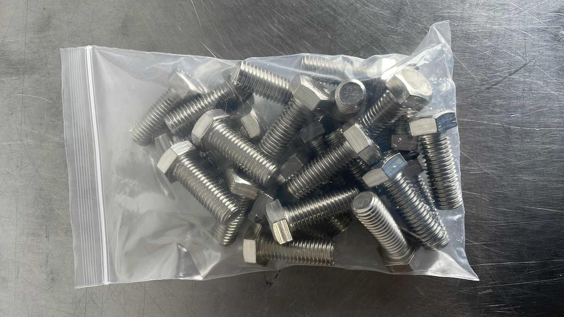Photo 1 of 5/8”-11 x 1-3/4” STAINLESS STEEL BOLTS 25 PCS