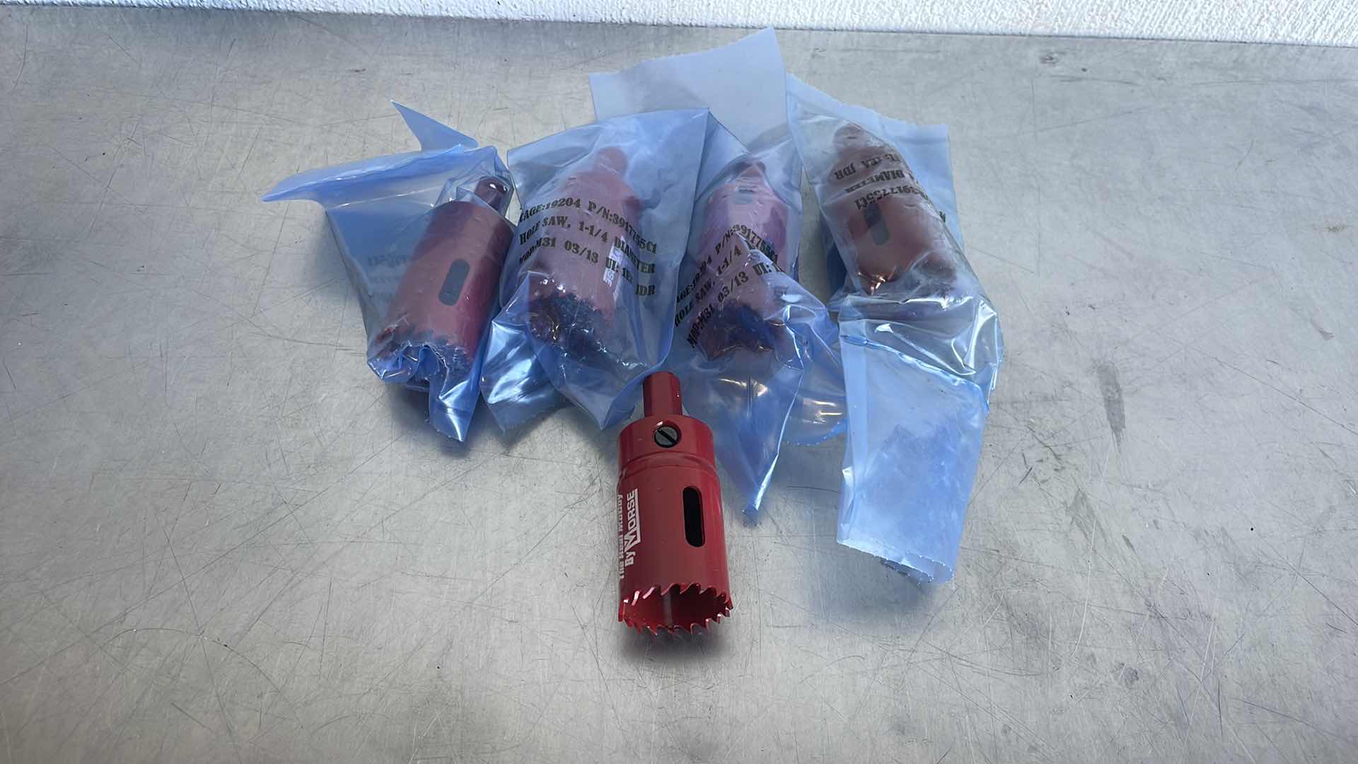 Photo 1 of MORSE TAC20 HOLE SAW, BI-METAL, SAW DIA 1-1/4” 4X345 (5)