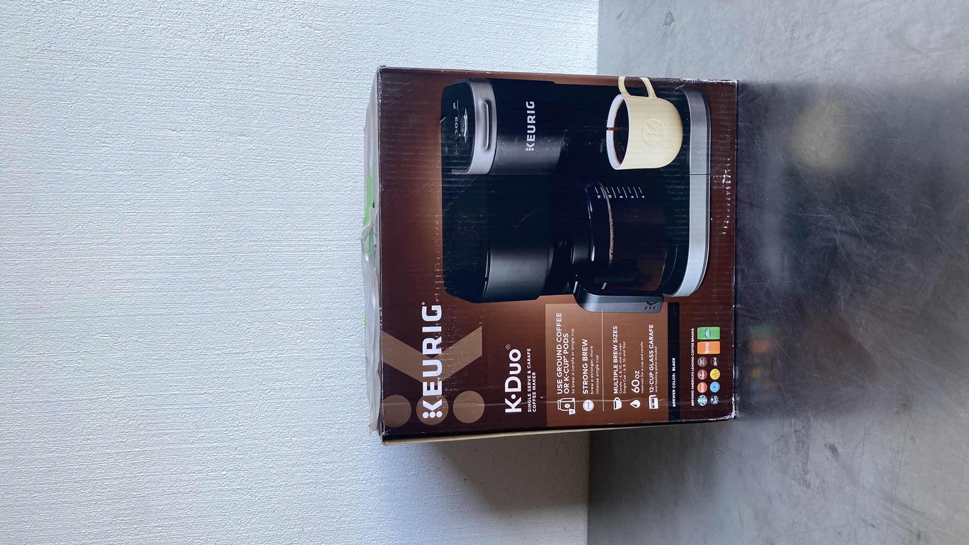 Photo 1 of KEURIG K-DUO SINGLE SERVE & CARAFE COFFEE MAKER