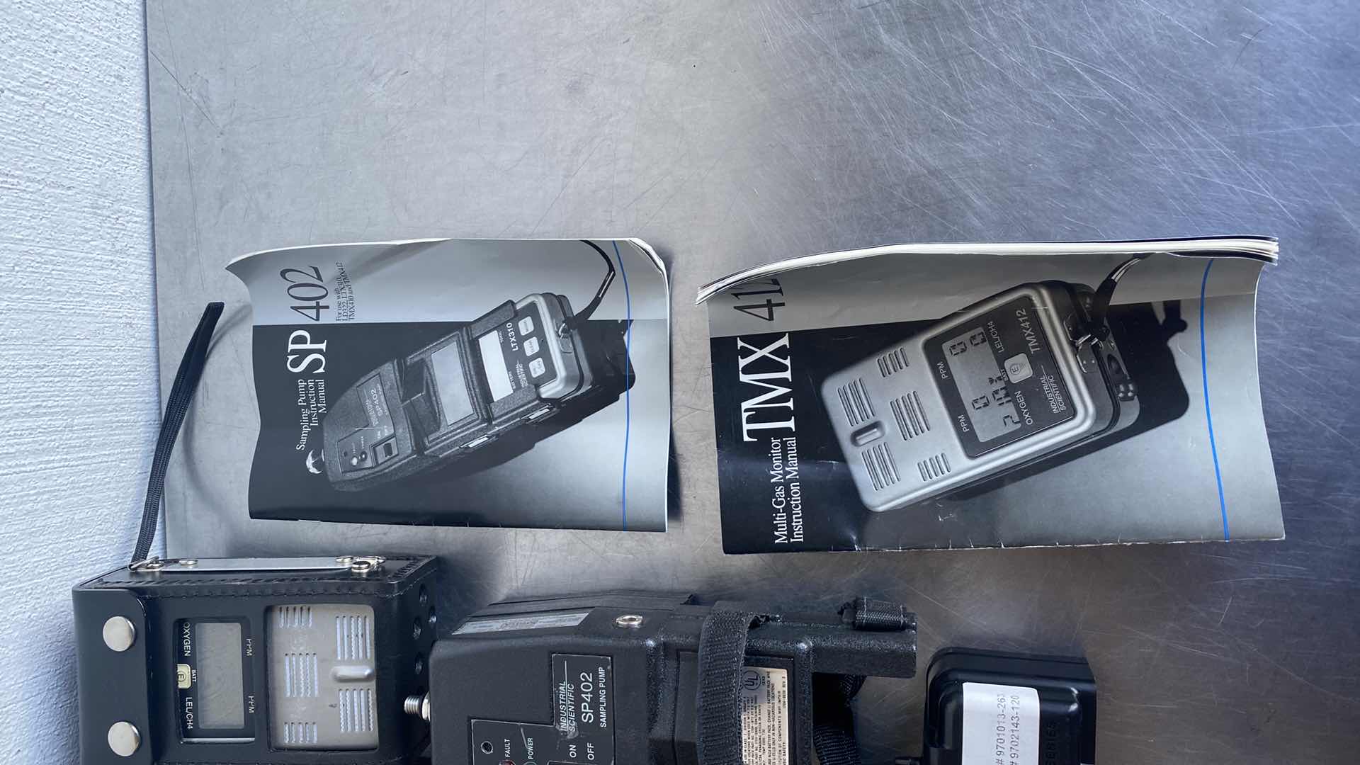 Photo 4 of LOT OF INDUSTRIAL SCIENTIFIC MULTI-GAS MONITORS
TMX412 & SAMPLING PUMPS SP402