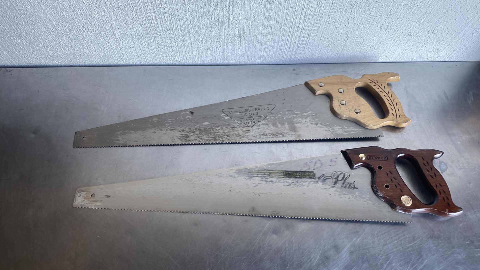 Photo 1 of STANLEY, MILLERS FALLS TOOLS 
HAND SAW