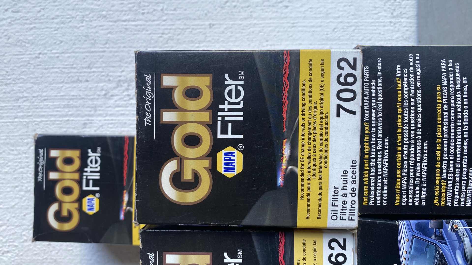 Photo 1 of NAPA GOLD OIL FILTER BLACK 7062 LOT OF 9 NEW