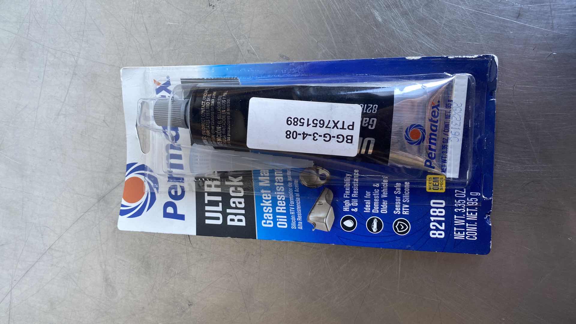 Photo 1 of PERMATEX ULTRA BLACK RTV SILICONE MAXIMUM OIL RESISTANCE GASKET MAKER 3OZ