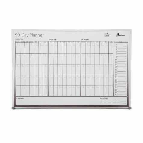 Photo 1 of QUARTET®/SKILCRAFT® DRY ERASE 90-DAY CONTROL PLANNER BOARD