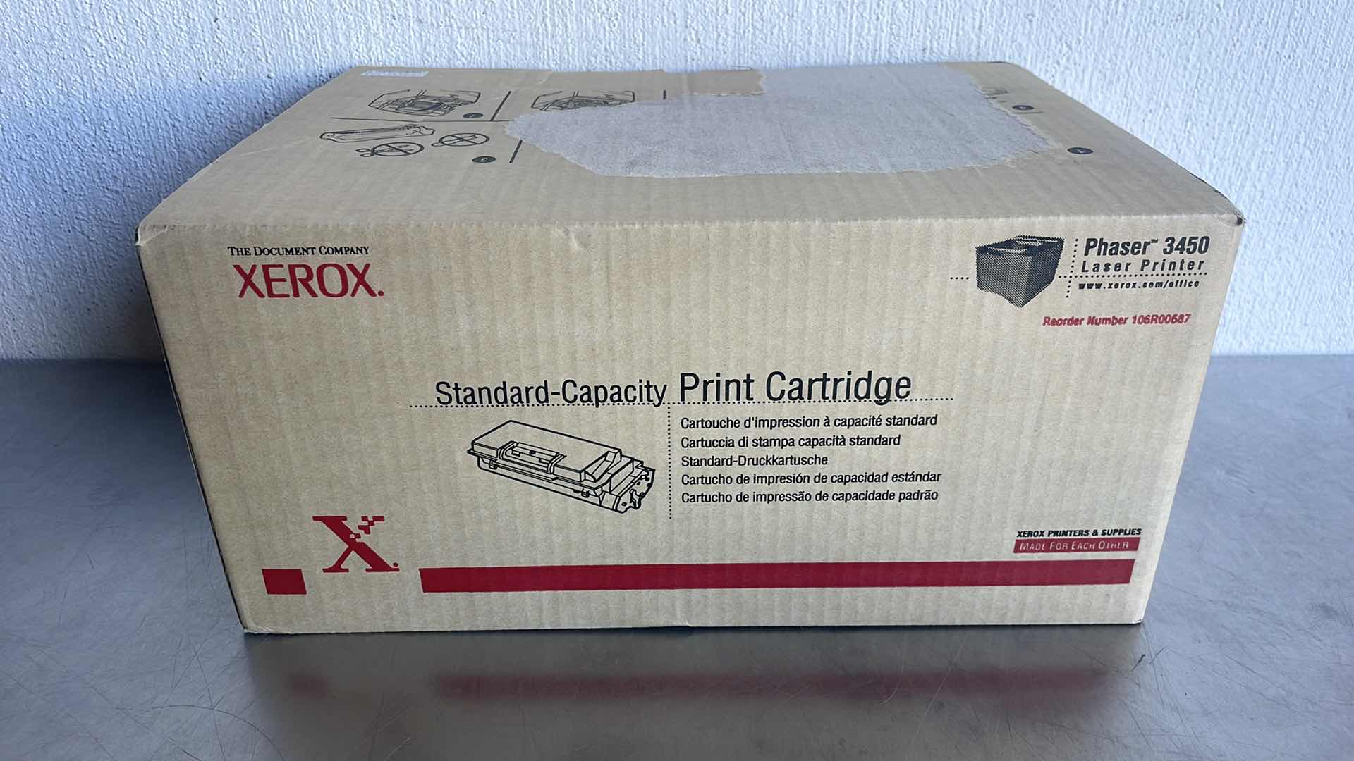 Photo 2 of XEROX 106R00687 STANDARD CAPACITY CARTRIDGE FOR PHASER 3450
