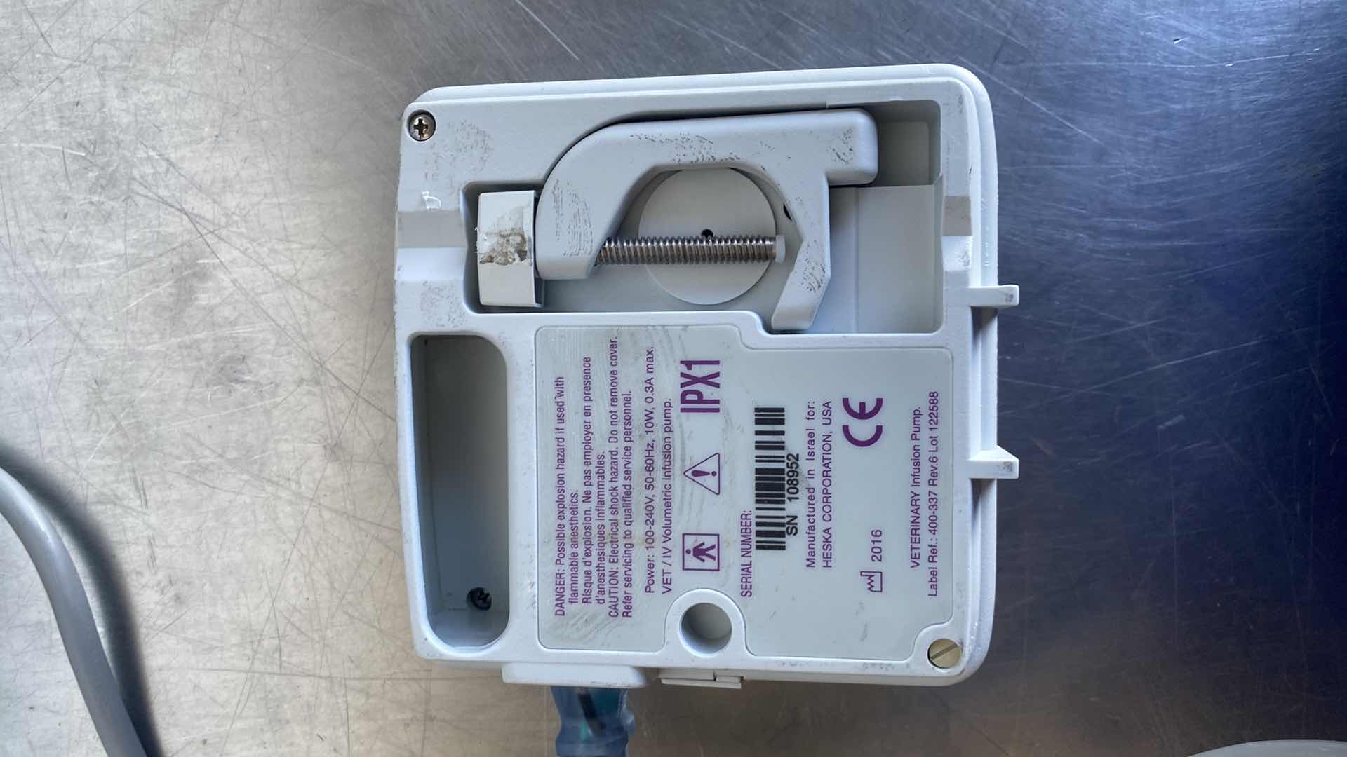 Photo 3 of HESKA VET/IV 2.2 INFUSION PUMP