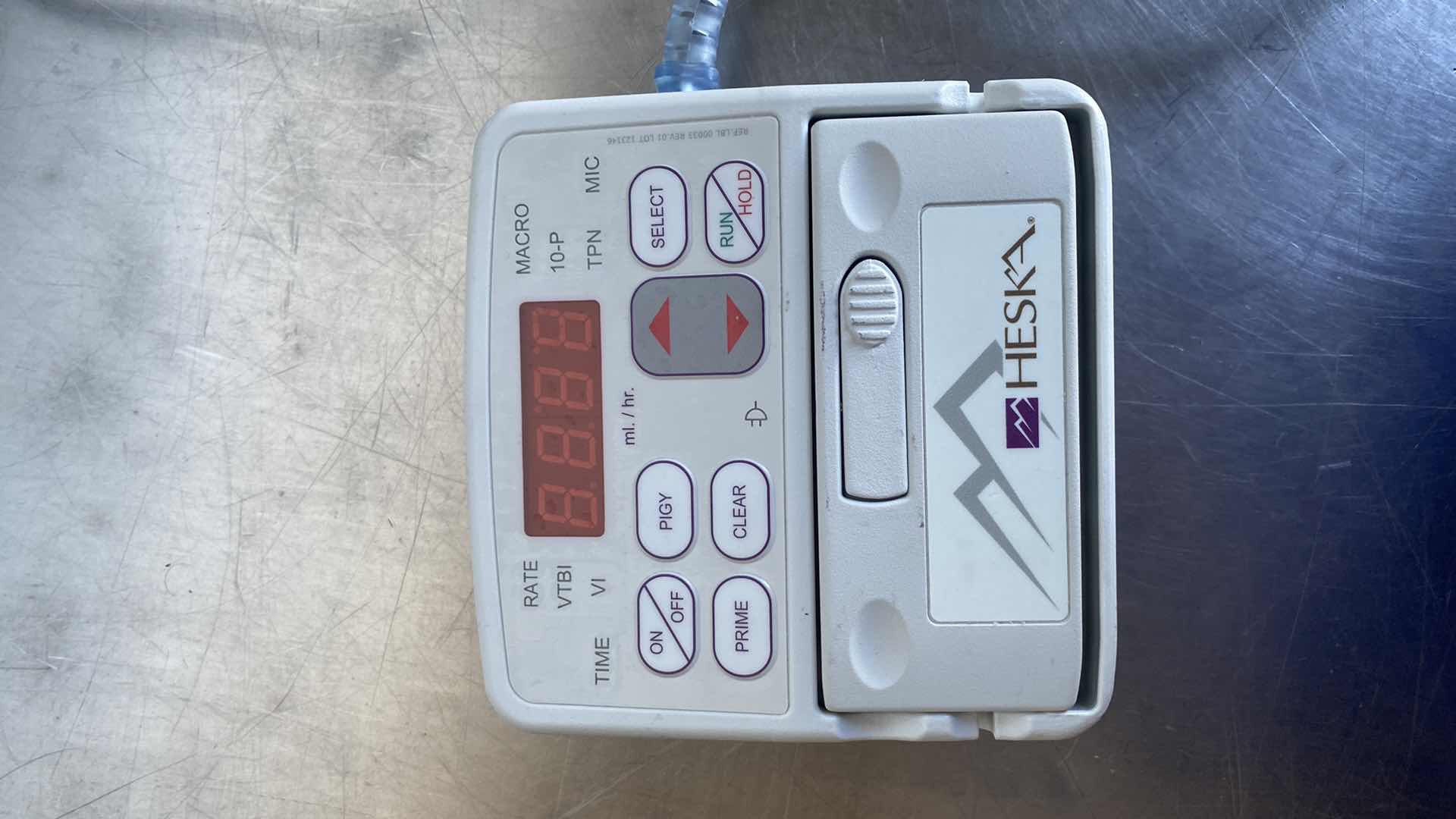 Photo 1 of HESKA VET/IV 2.2 INFUSION PUMP