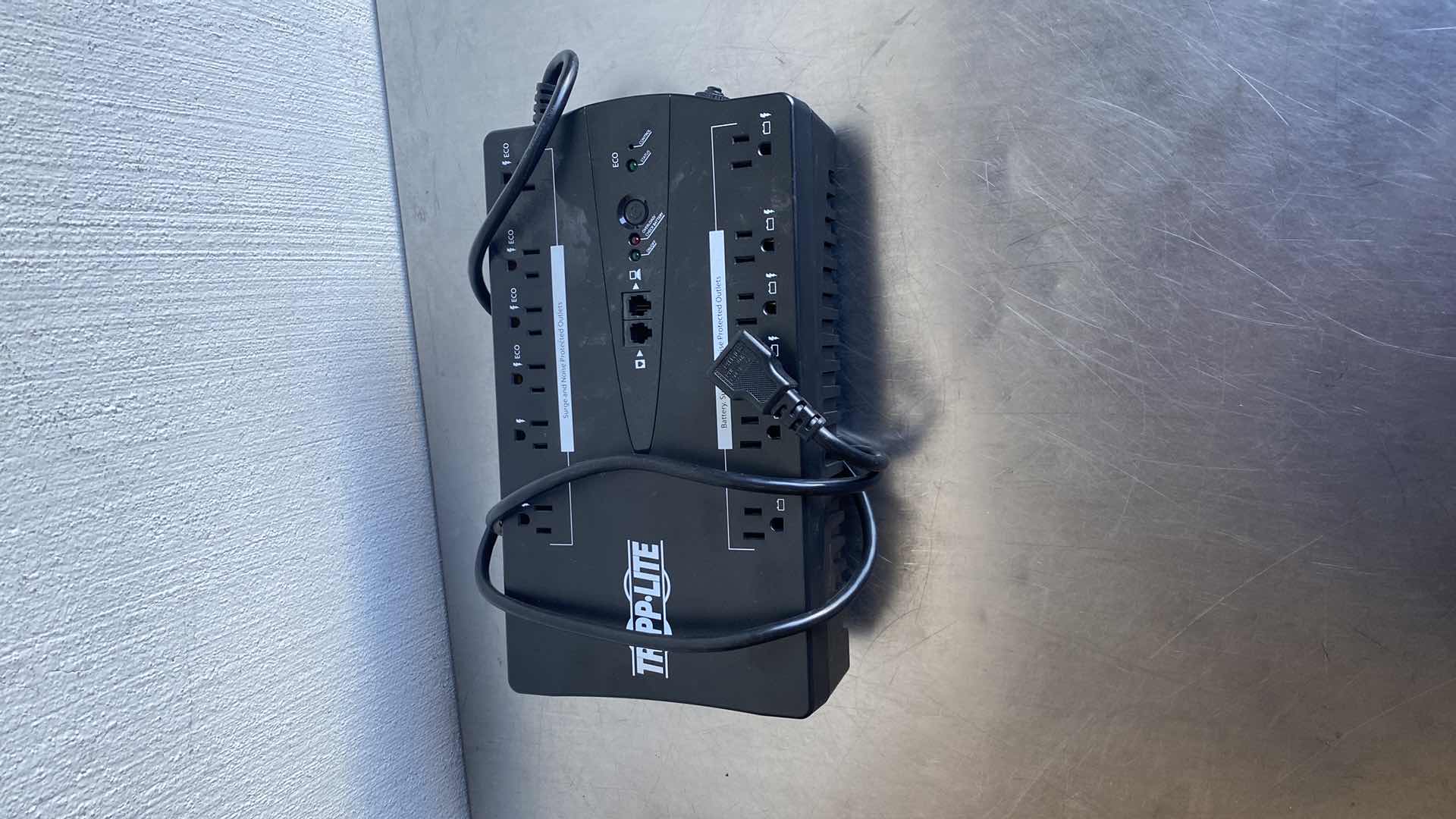 Photo 1 of TRIPP LITE UPS SYSTEM: SINGLE PHASE, 750 VA POWER RATING, 120 V AC INPUT, 110 V_115 V_120 V OUTPUT