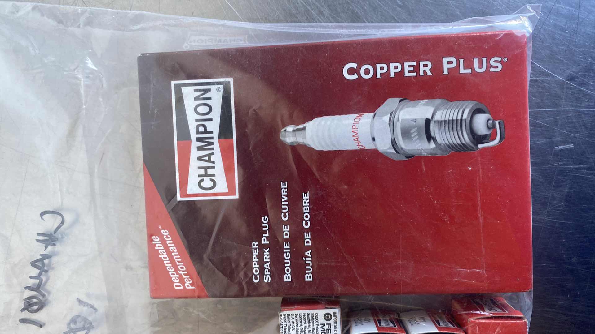 Photo 2 of CHAMPION COPPER PLUS SPARK PLUGS 
(10)