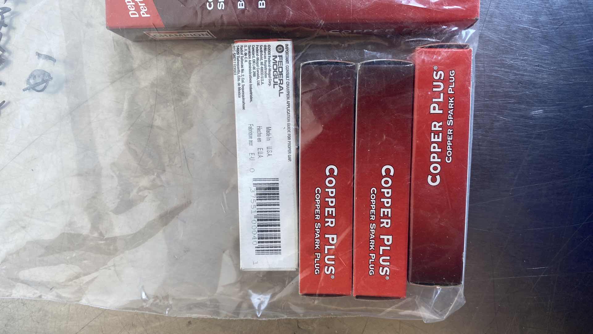 Photo 3 of CHAMPION COPPER PLUS SPARK PLUGS 
(10)