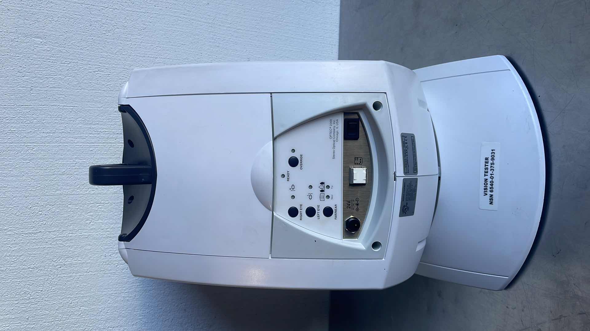 Photo 1 of STEREO OPTICAL COMPANY OPTEC 2300 VISION TESTER WITH COVER