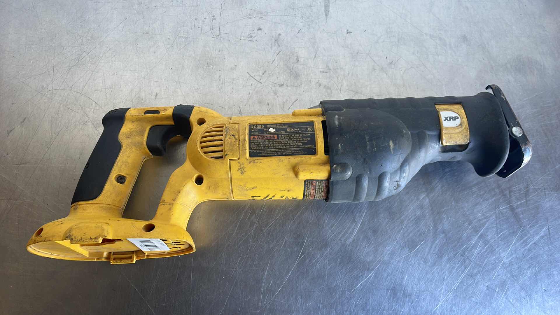 Photo 6 of DEWALT 18V XRP 1/2” CORDLESS DRILL/DRIVER/HAMMERDRILL DCD970 &amp; DEWALT 18V VARIABLE SPEED RECIPROCATING SAW DC385