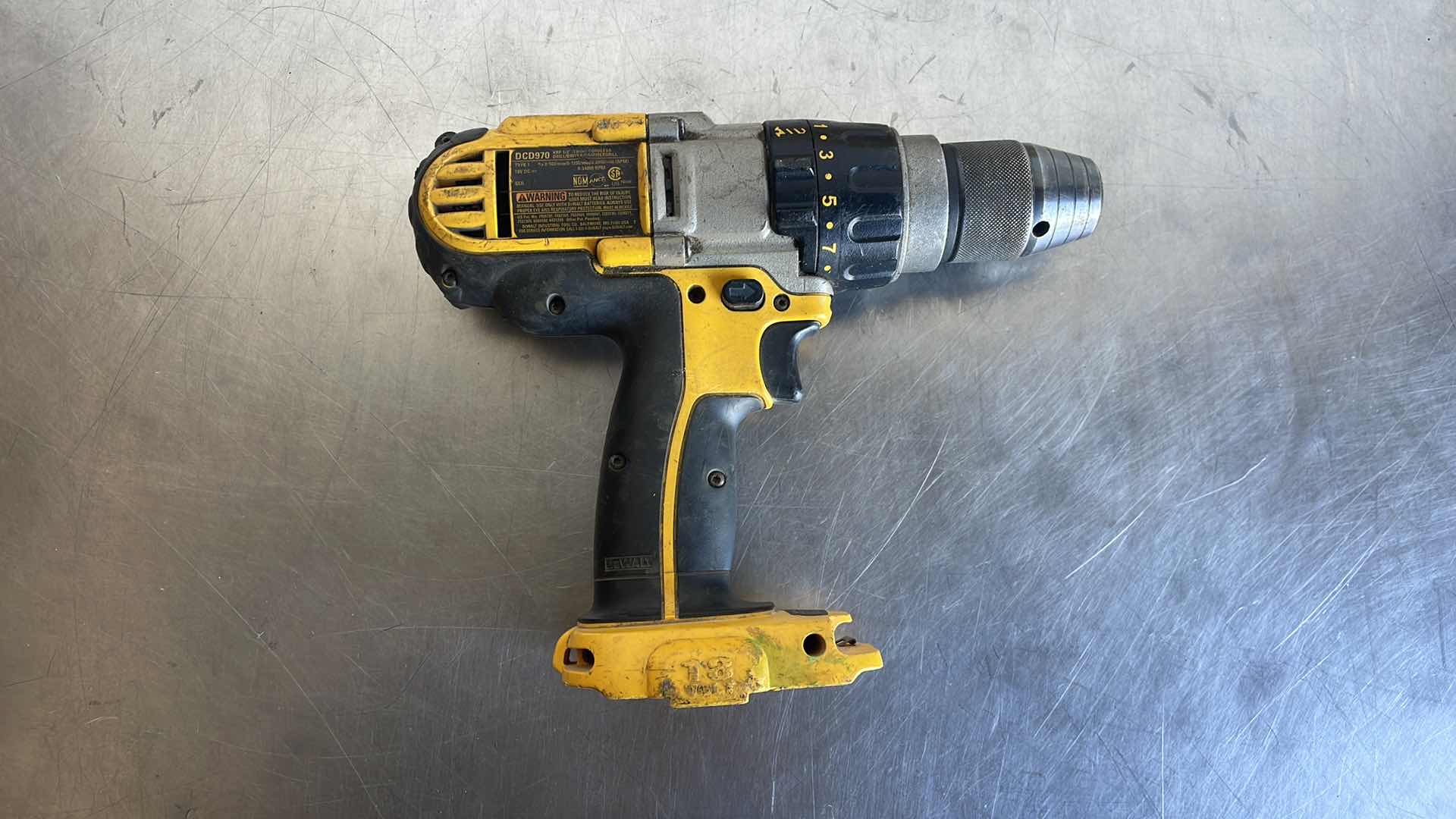 Photo 1 of DEWALT 18V XRP 1/2” CORDLESS DRILL/DRIVER/HAMMERDRILL DCD970 &amp; DEWALT 18V VARIABLE SPEED RECIPROCATING SAW DC385