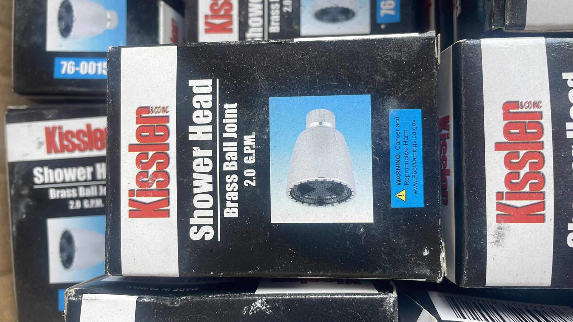 Photo 1 of KISSLER SHOWER HEAD BRASS BALL JOINT 2.0 G.P.M.APPROX 65