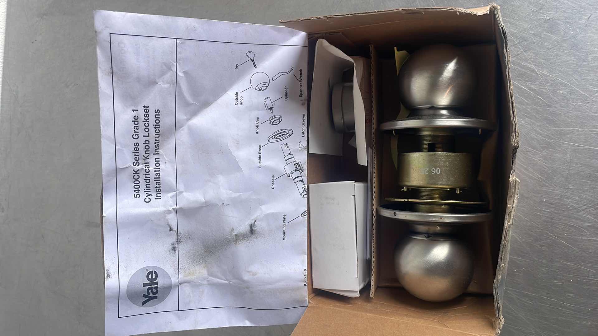 Photo 1 of YALE 5400CK SERIES CYLINDRICAL KNOB LOCKSET