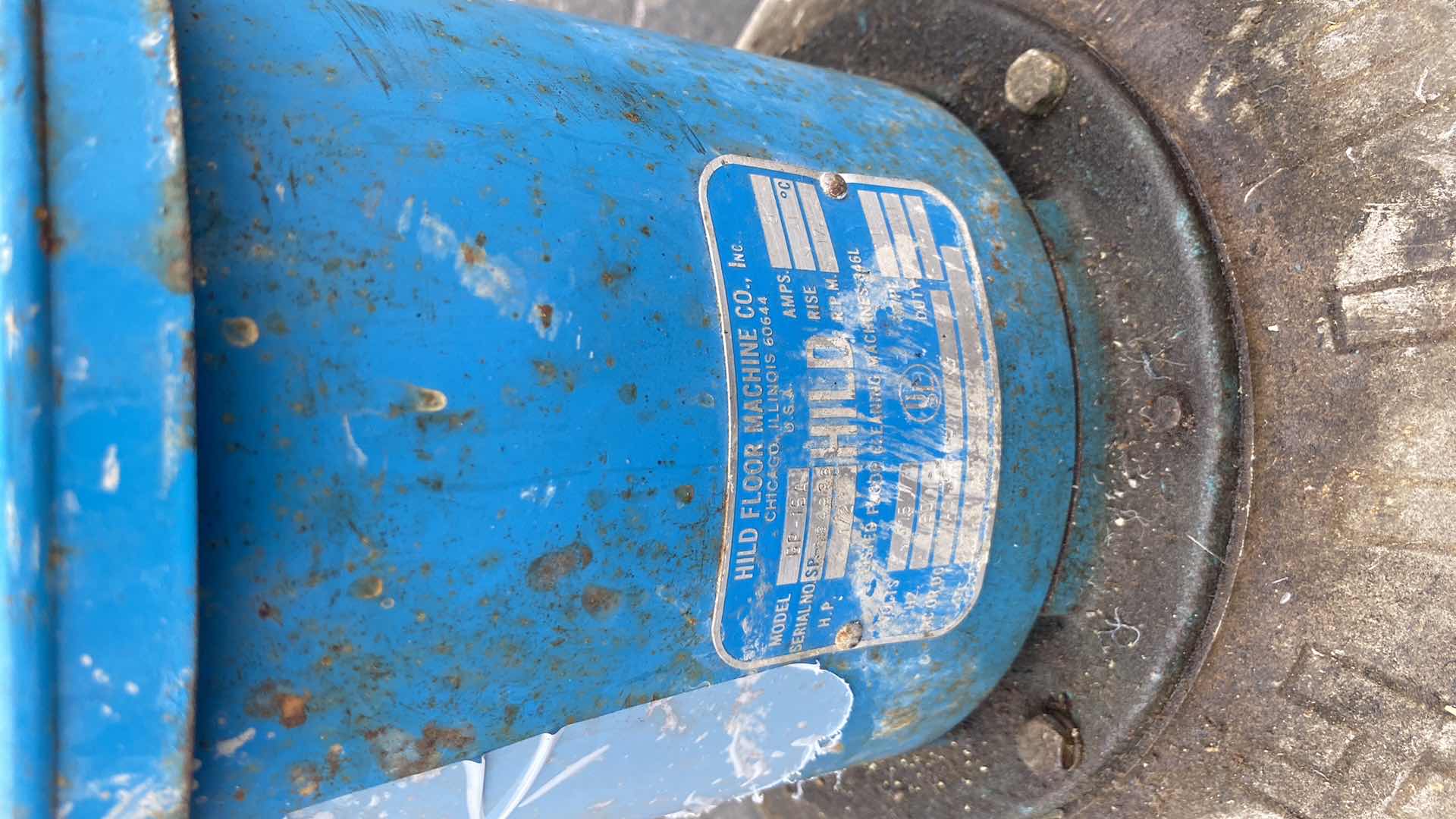 Photo 1 of HILD FLOOR CLEANING MACHINE