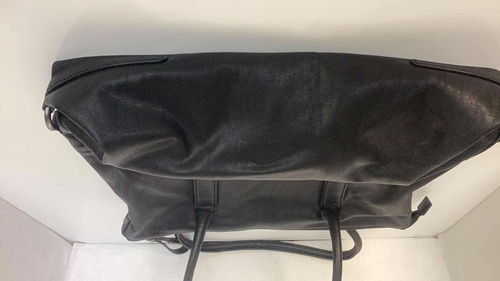 Photo 1 of GUESS LEATHER TOTO HANDBAG 18” X 11”