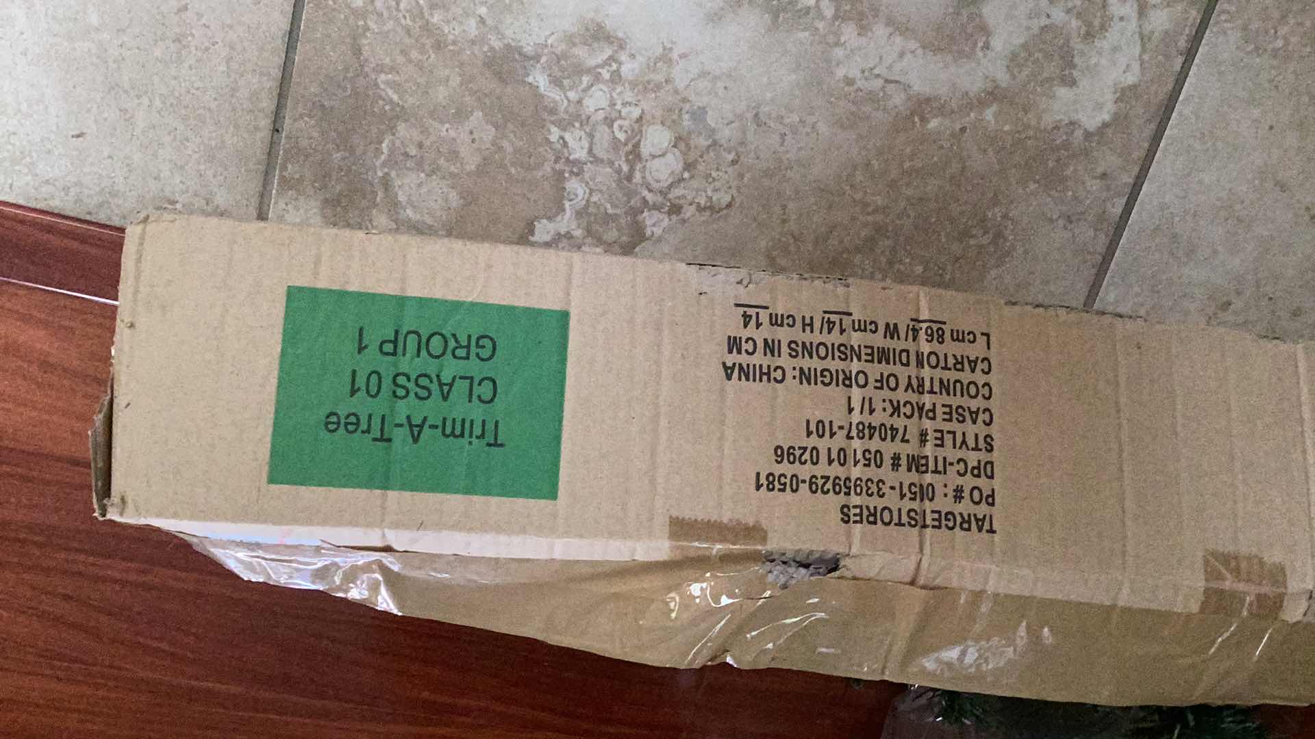 Photo 1 of HINGED DELI CONTAINERS AND A SMALL CHRISTMAS TREE