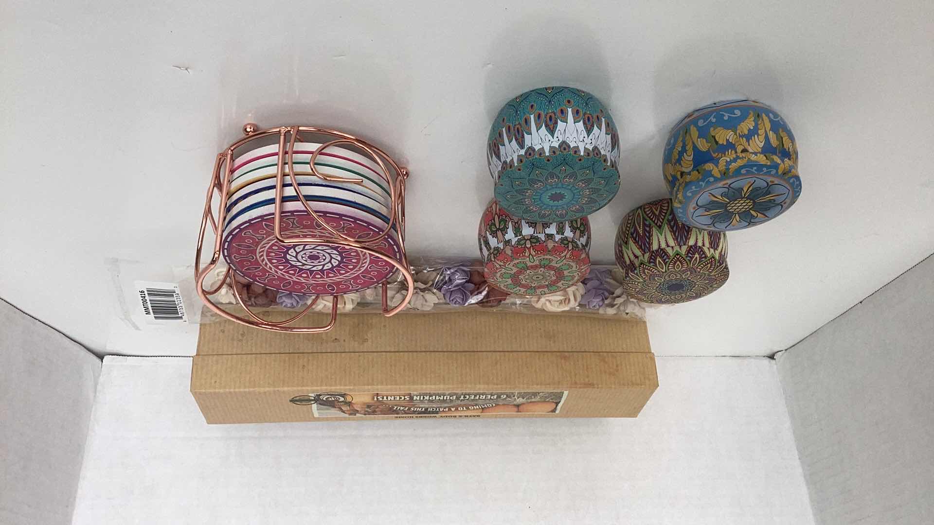 Photo 1 of CANDLES AND COASTERS