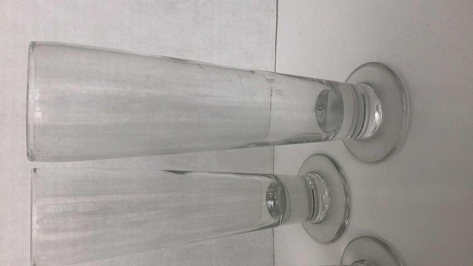 Photo 1 of SIX BEER GLASSES 9 1/2” TALL