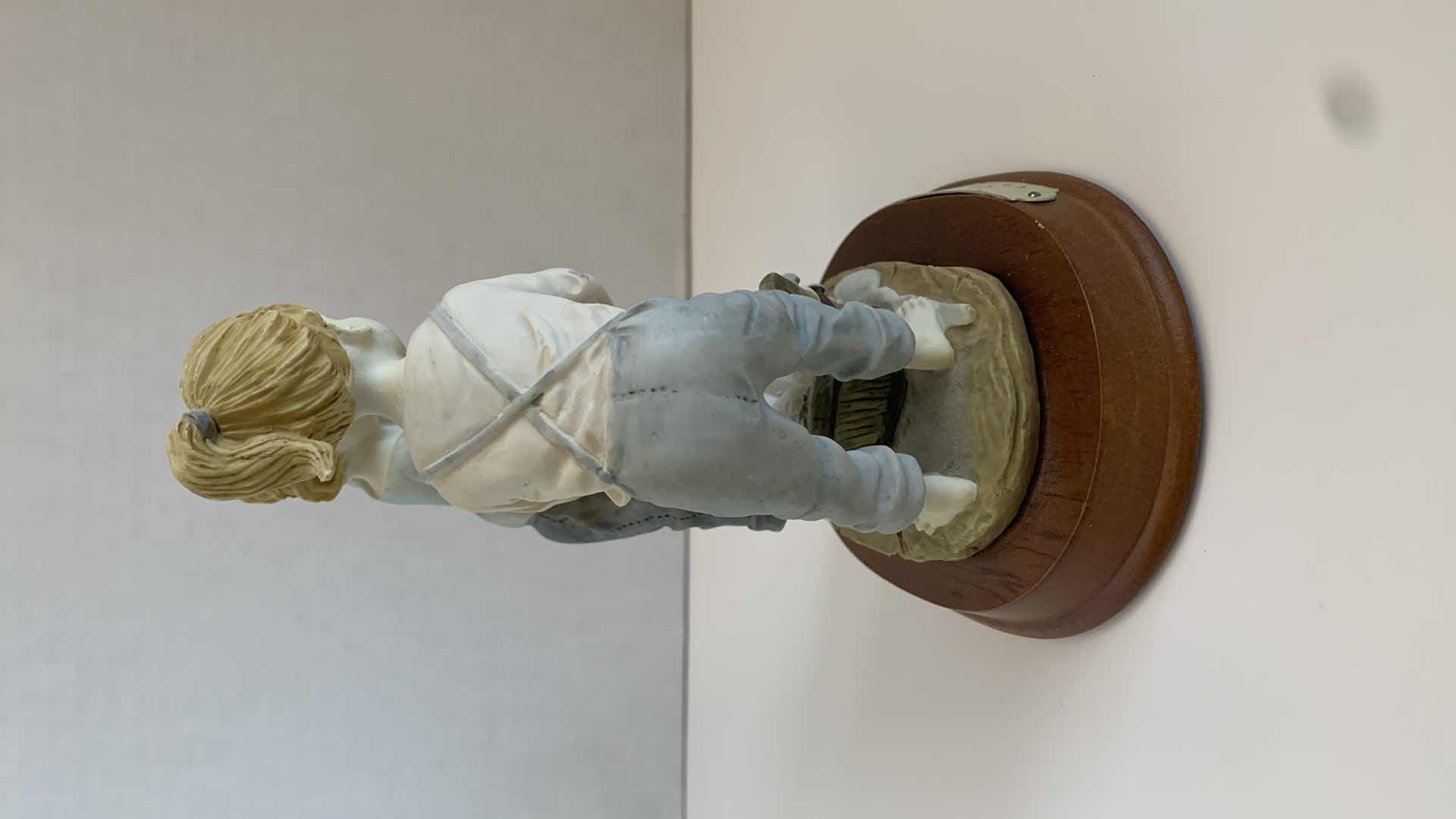 Photo 1 of LA VERONA COLLECTION CERAMIC GIRL AND BOY WASHING DOG STATUE