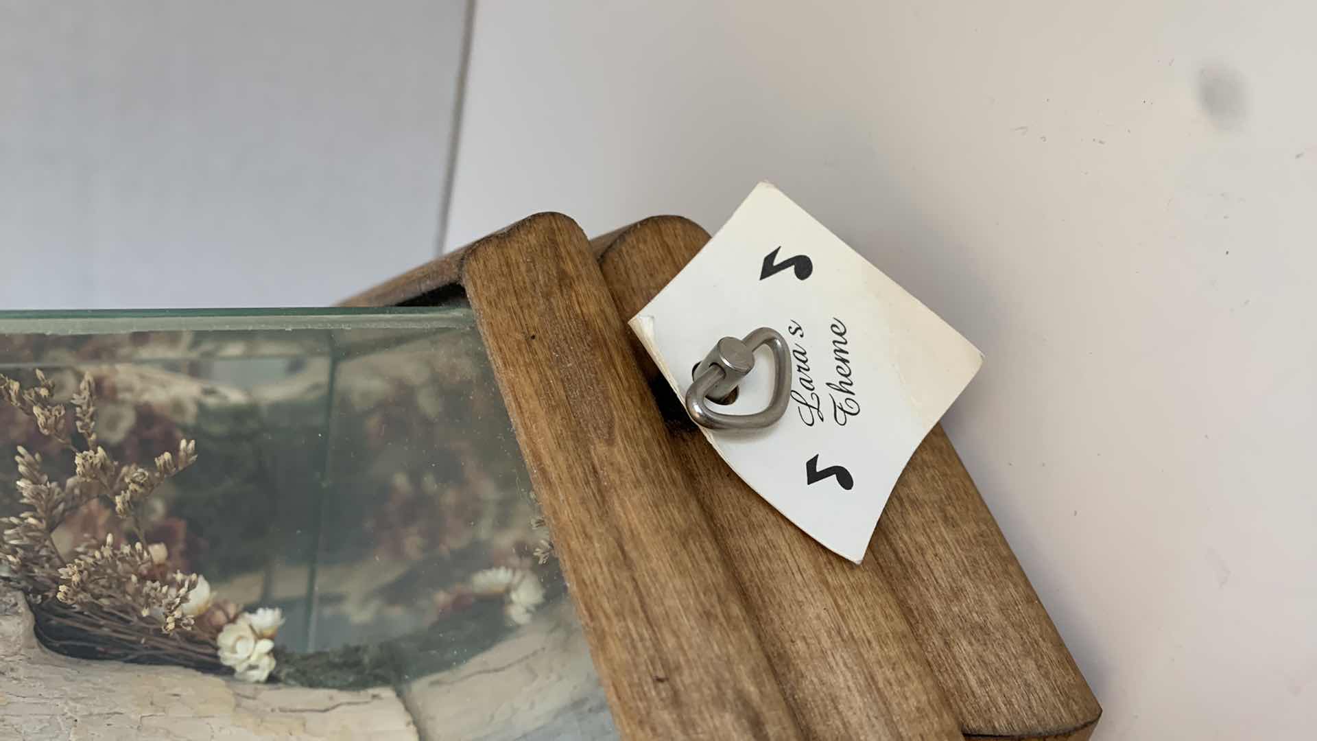 Photo 1 of HANDCRAFTED BUTTERFLY MUSIC BOX 9" TALL TESTED WORKING