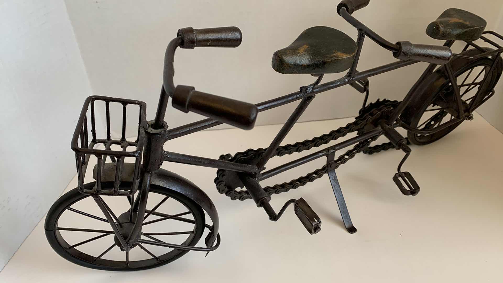 Photo 1 of METAL TANDEM BICYCLE 23" LONG