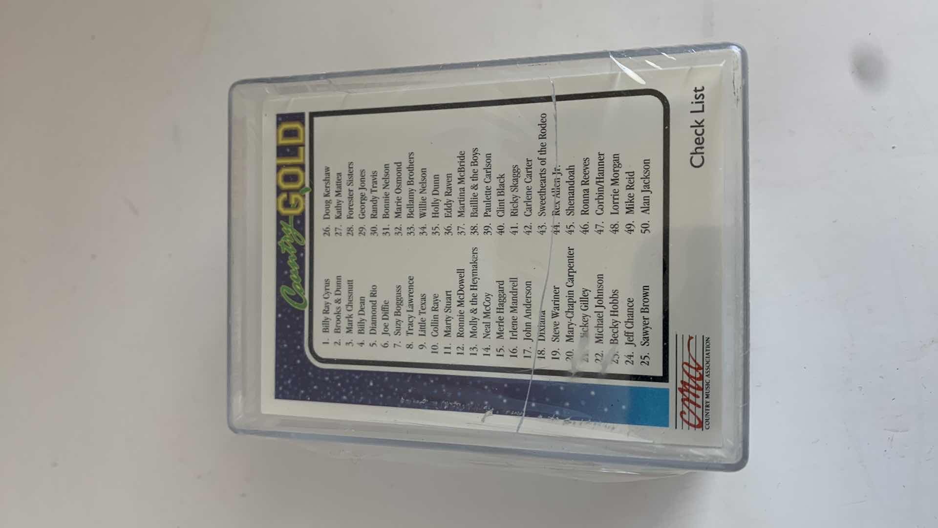 Photo 1 of SEALED COUNTRY MYSIC ASSOCITATION COUNTRY GOLD COLLECTIBLE CARDS
