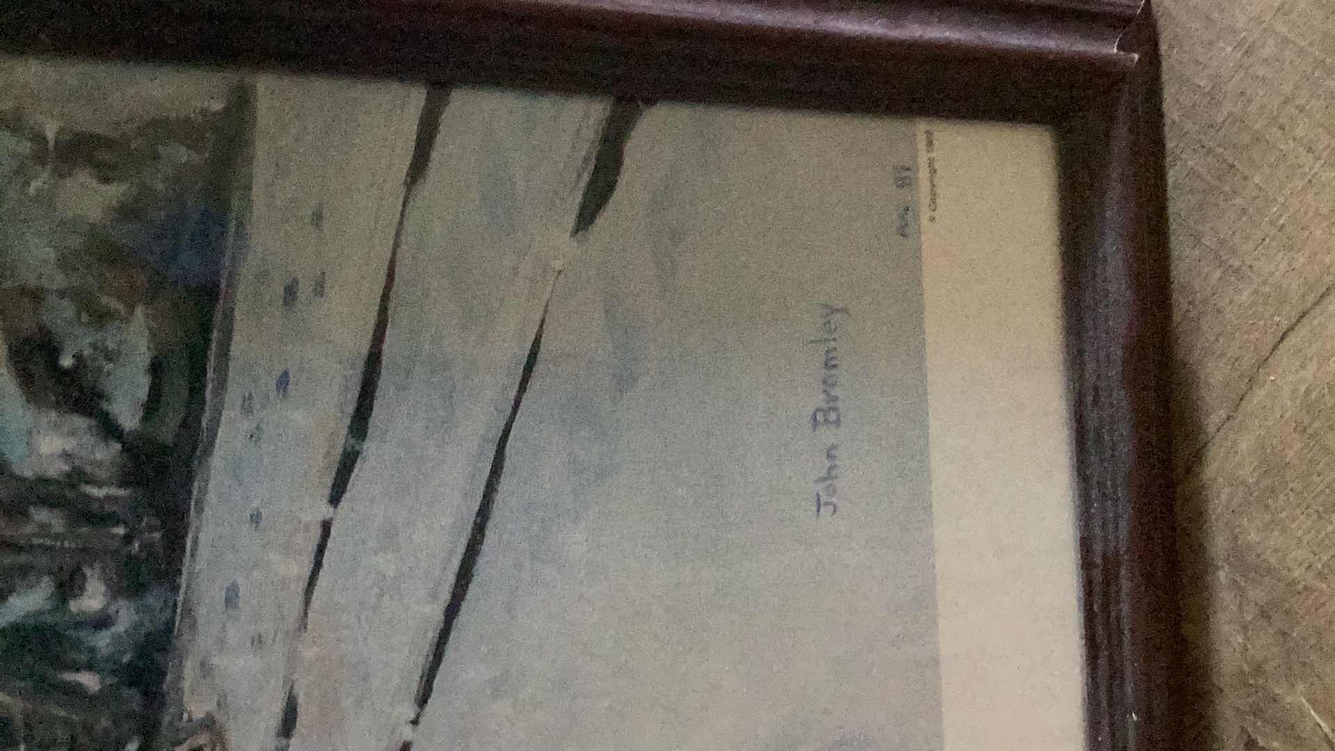 Photo 1 of PRNT” NORTH PLATTE CANTEEN” 26” X 20”