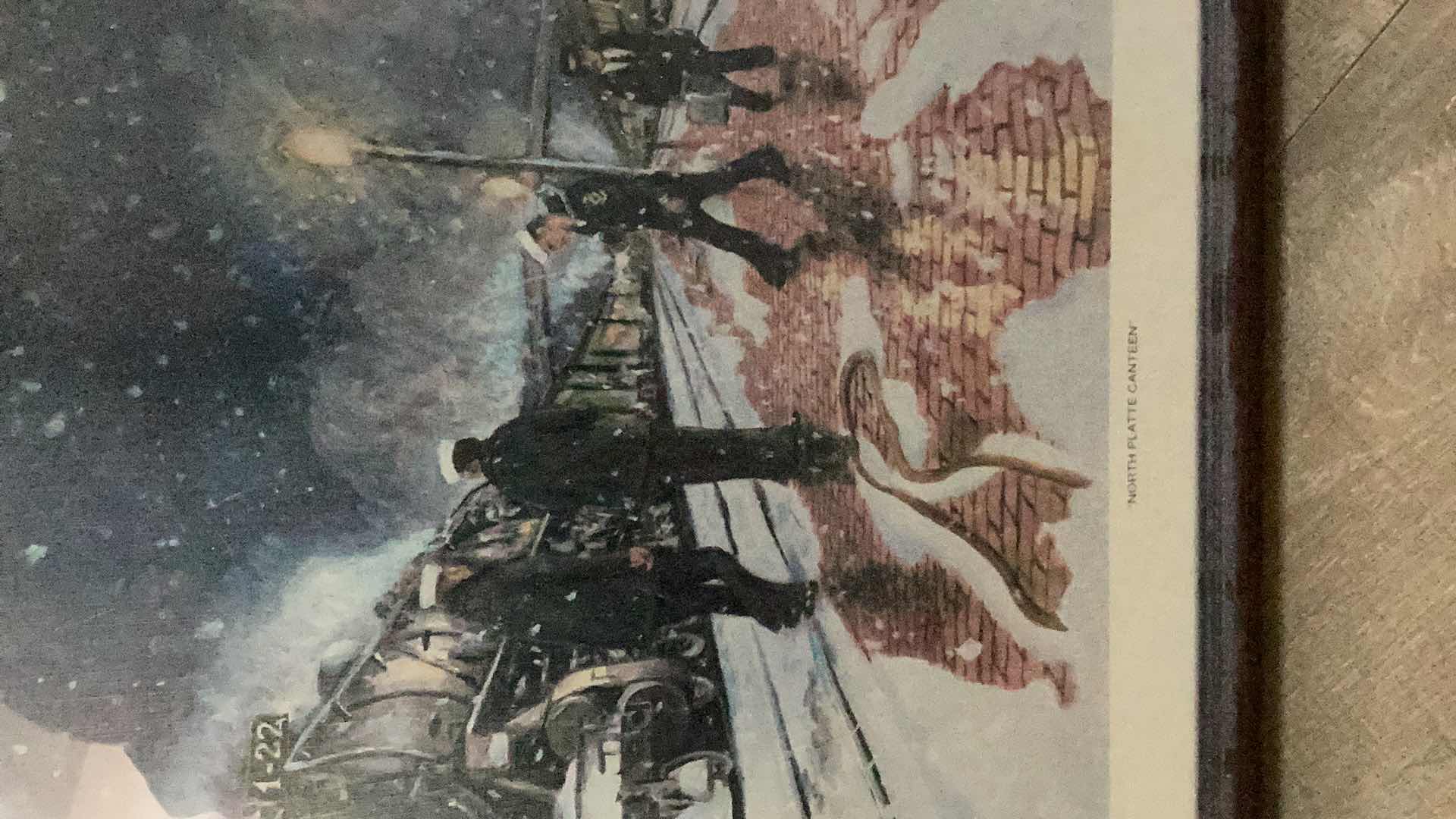 Photo 2 of PRNT” NORTH PLATTE CANTEEN” 26” X 20”