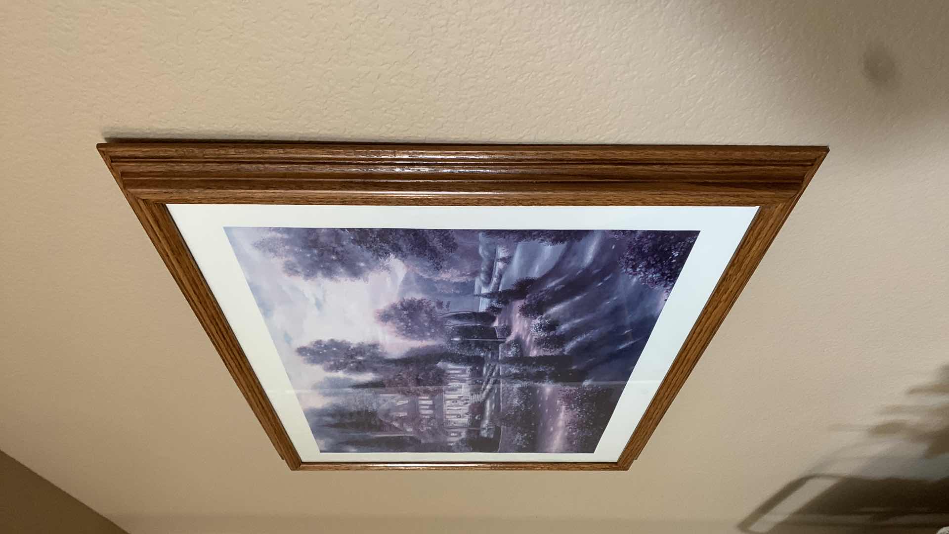 Photo 1 of B BROWN COTTAGE PAINTING H 24” X W 30”