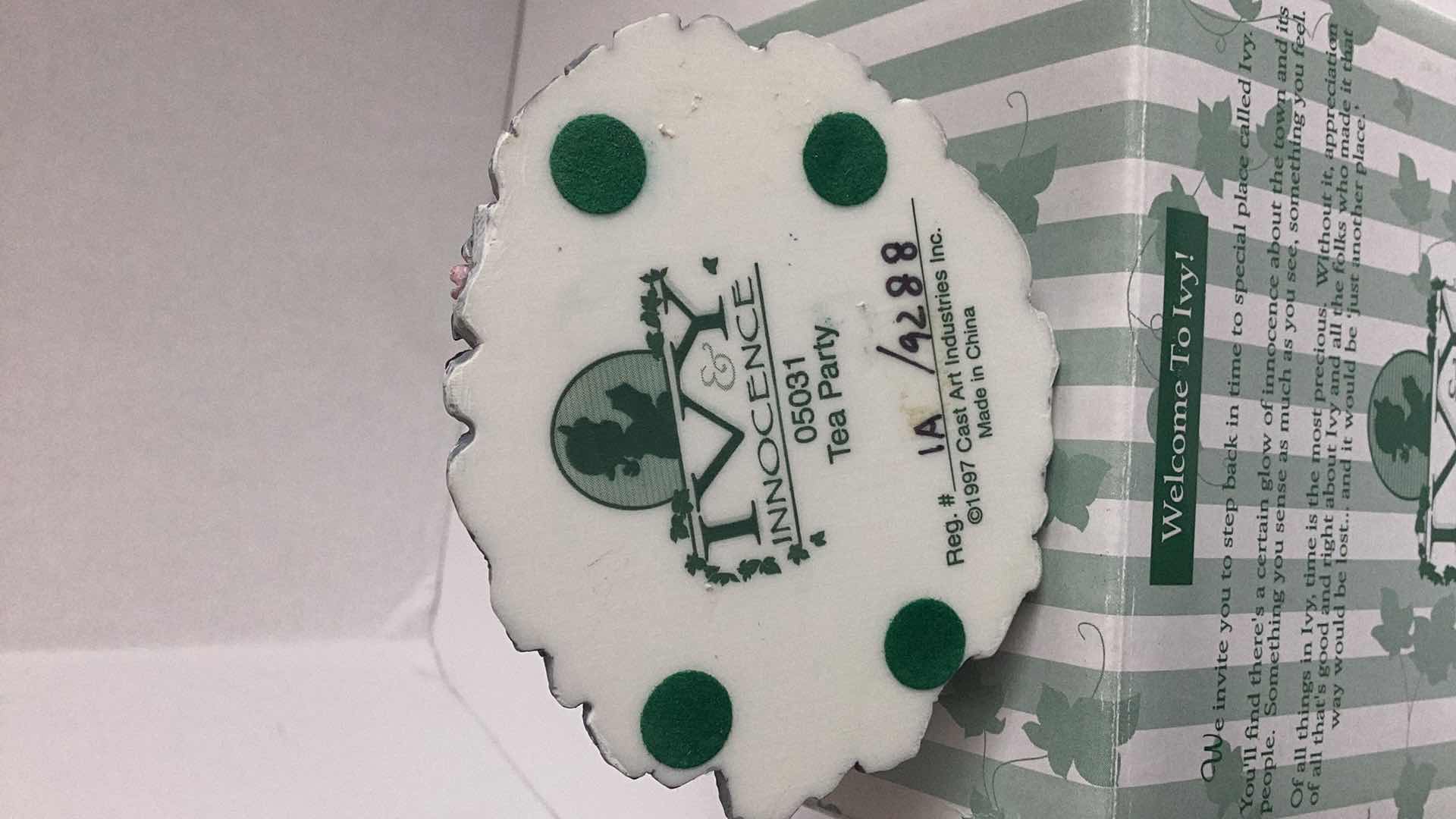 Photo 1 of IVY & INNOCENCE 05031 TEA PARTY( REG# 1A/9288)