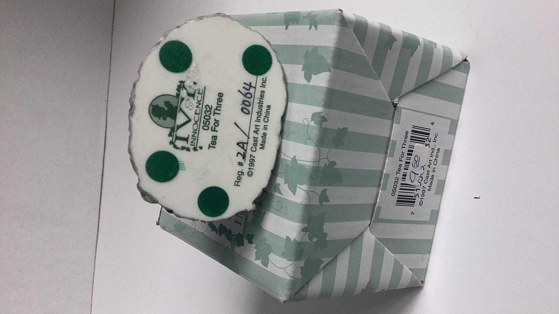 Photo 1 of IVY & INNOCENCE 05032 TEA FOR THREE ( REG # 2A/0064)