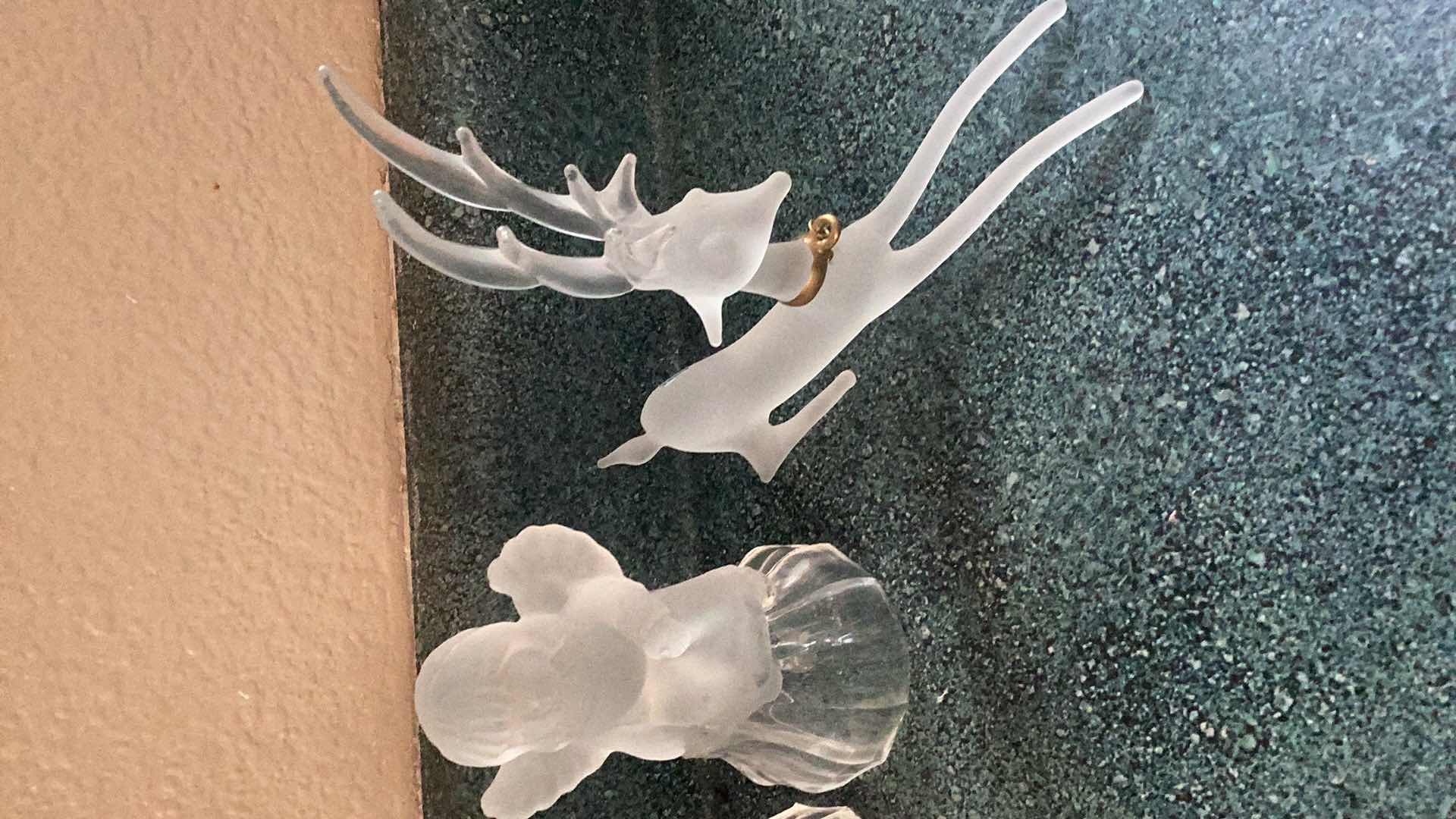 Photo 1 of FROSTED GLASS HOLIDAY DECOR