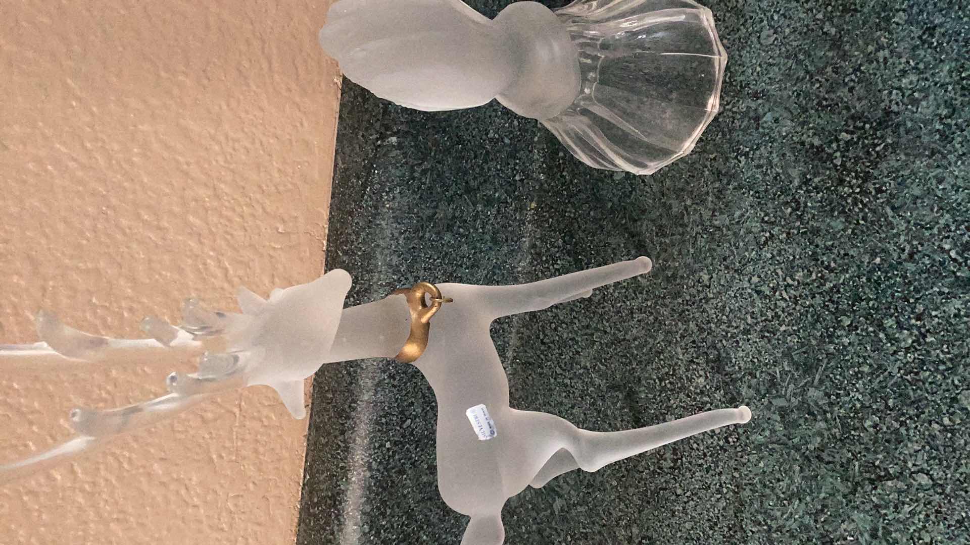 Photo 1 of FROSTED GLASS HOLIDAY DECOR