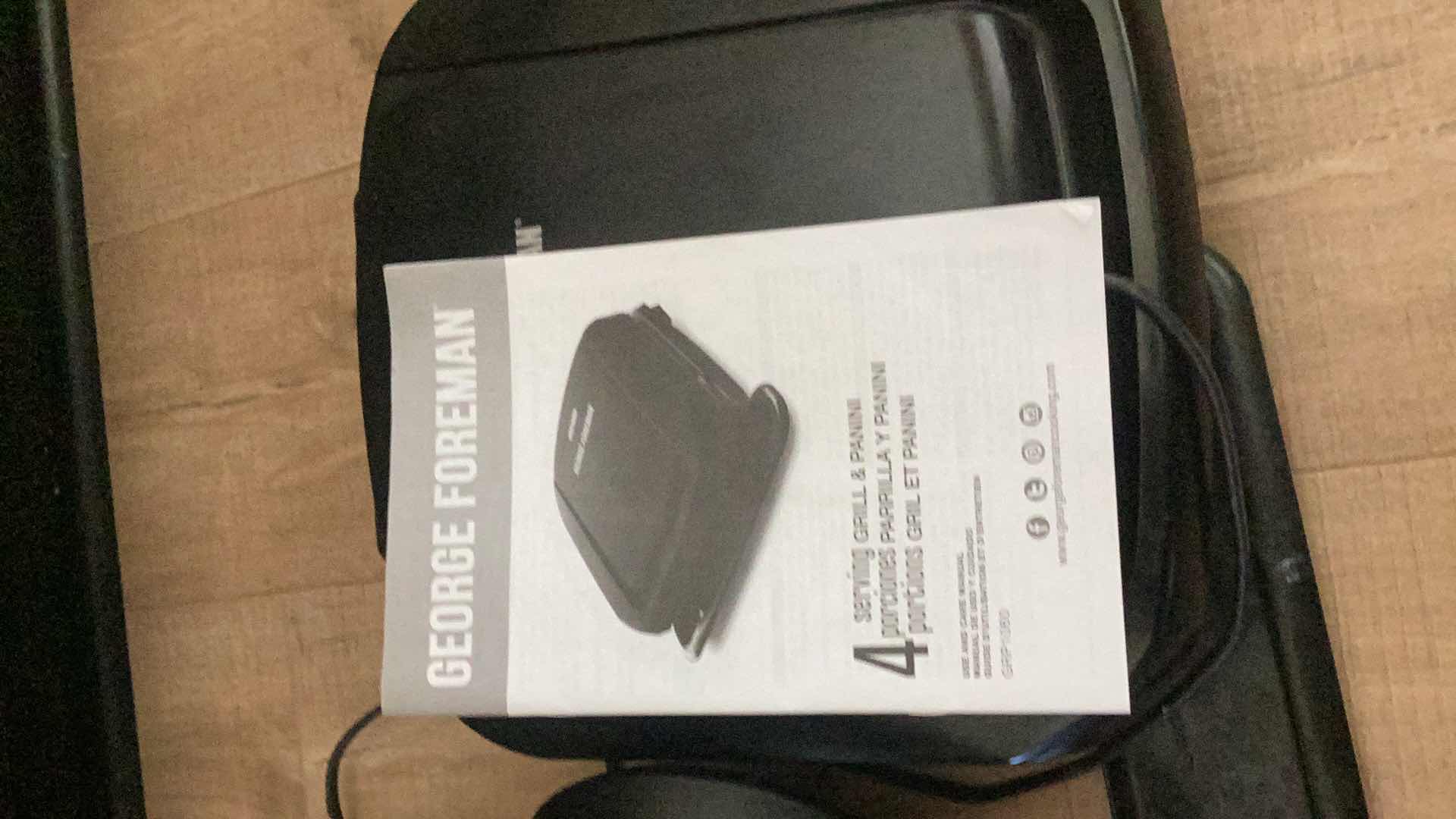 Photo 1 of CROCK POT AND GEORGE FORMAN 4 SERVING PANINI GRILL