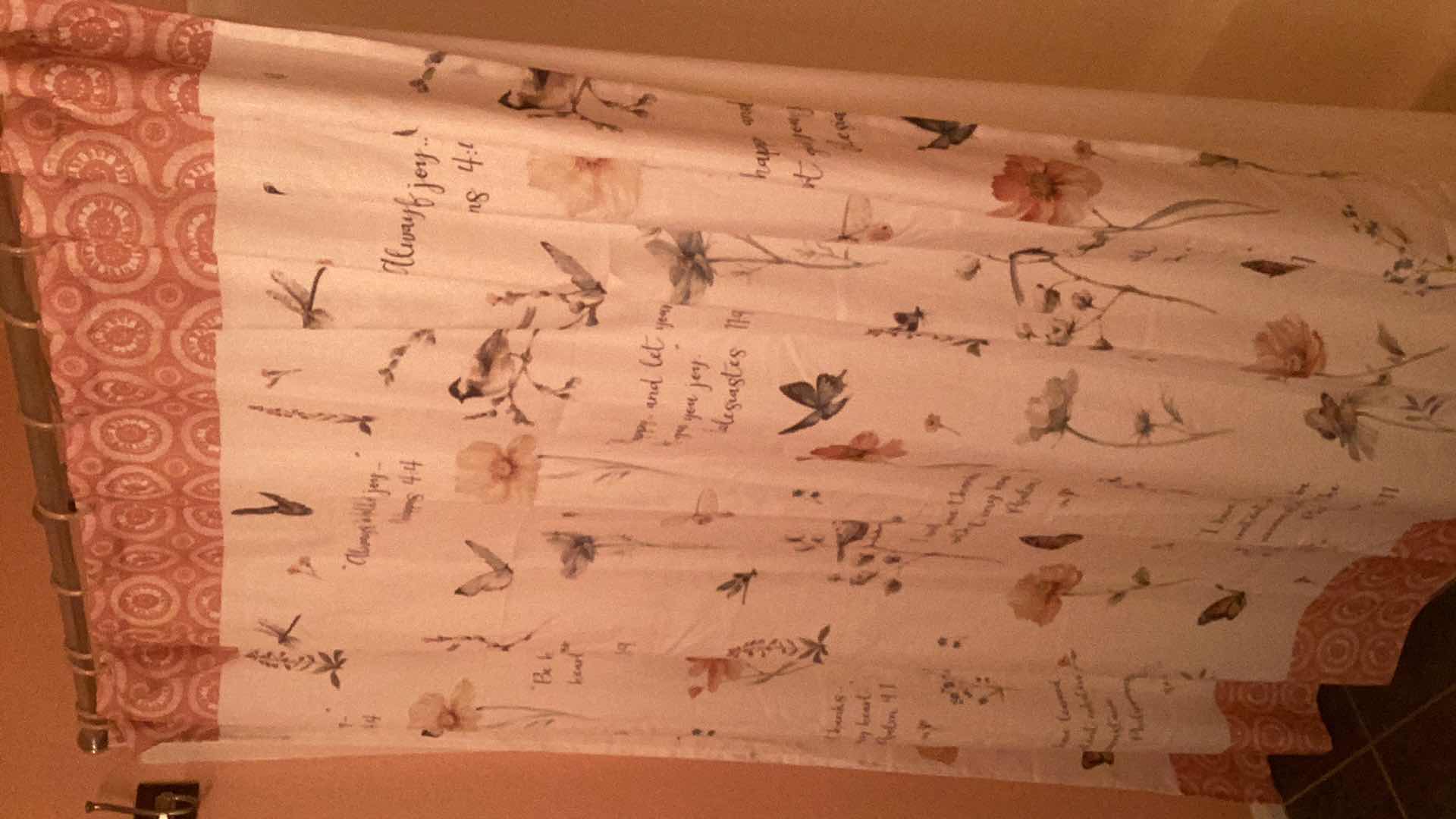 Photo 1 of BATHROOM SHELVING AND SHOWER CURTAIN