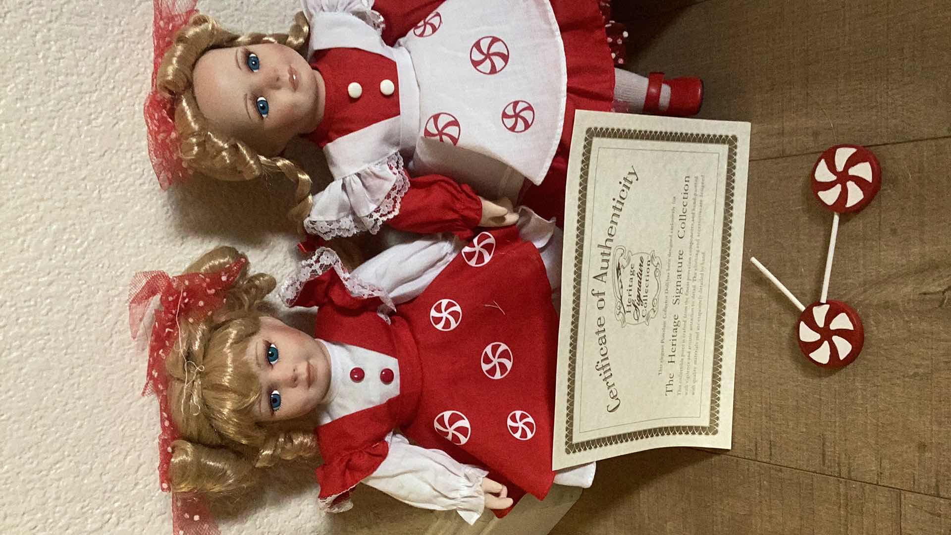 Photo 1 of HERITAGE SIGNATURE COLLECTION PEPPERMINT TWINS