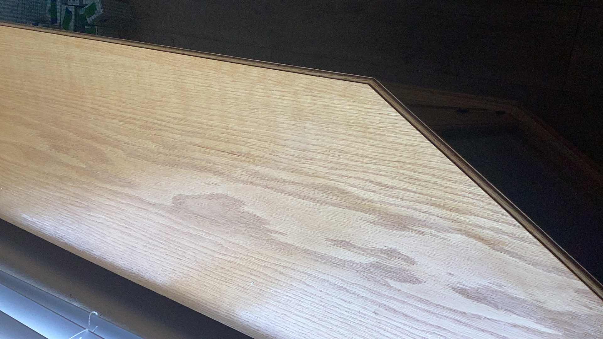 Photo 1 of HAND MADE CURIO CABINET 62” X 13” H 34”