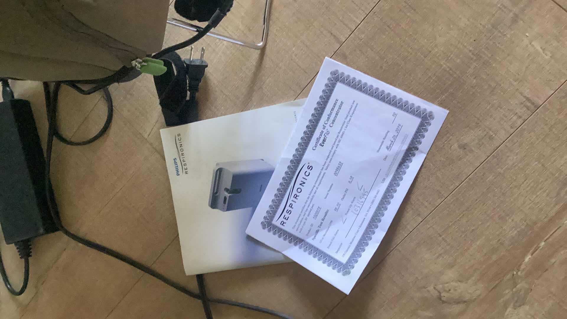 Photo 1 of PHILLIPS RESPIRONICS EVERFLO BREATHING MACHINE